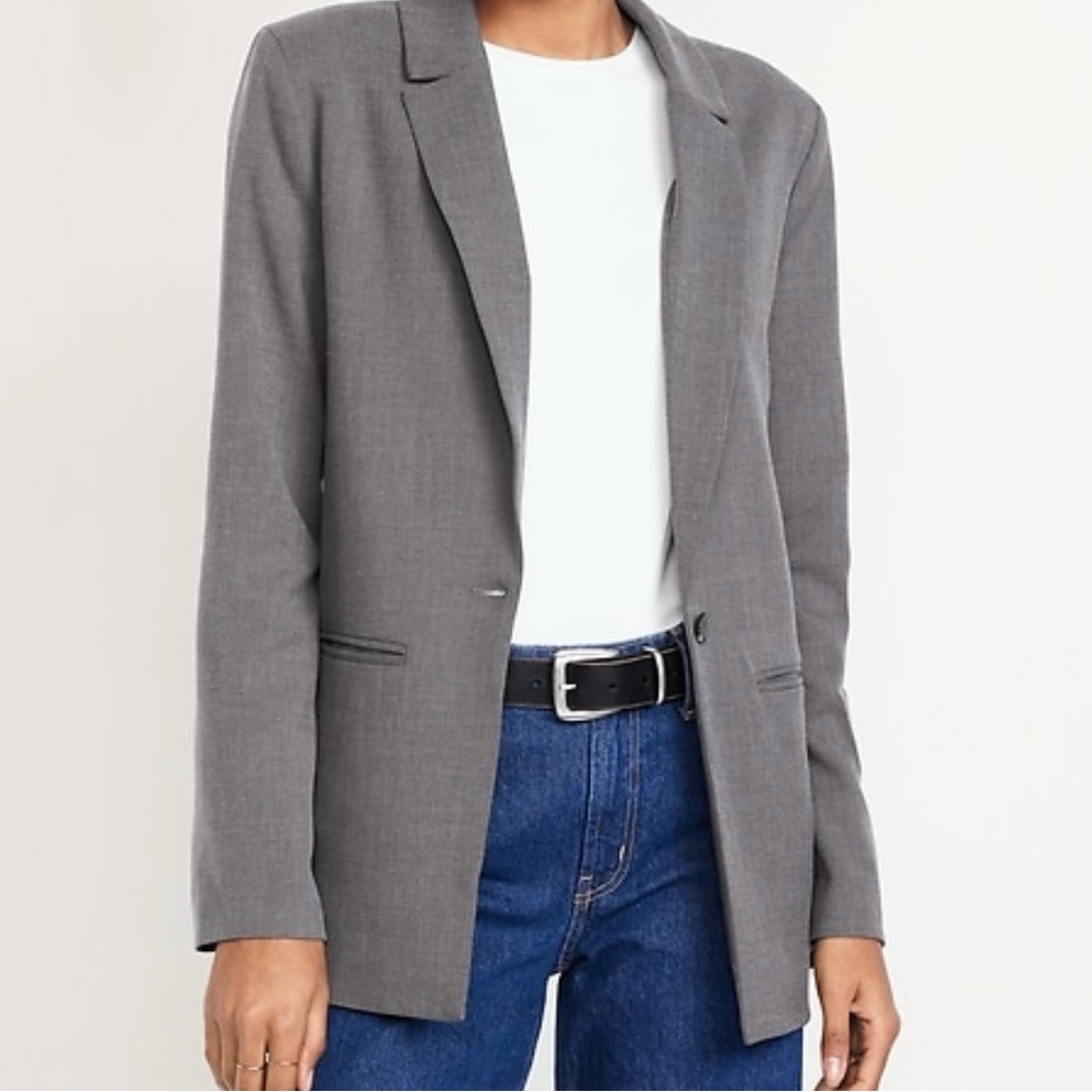 Gray Blazer